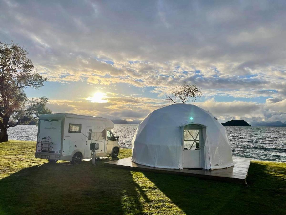 Motutere Bay Top 10 Holiday Park Turangi Exterior photo